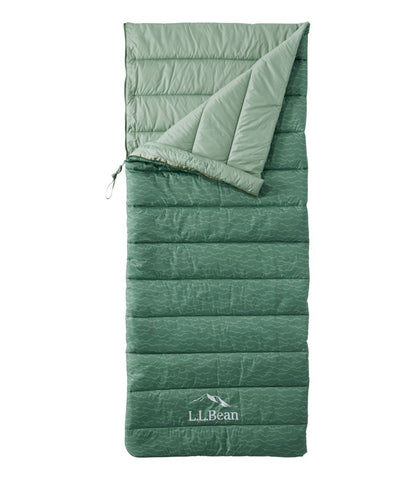 Kids' Puffer Sleeping Bag, 40° Print / L.L.Bean