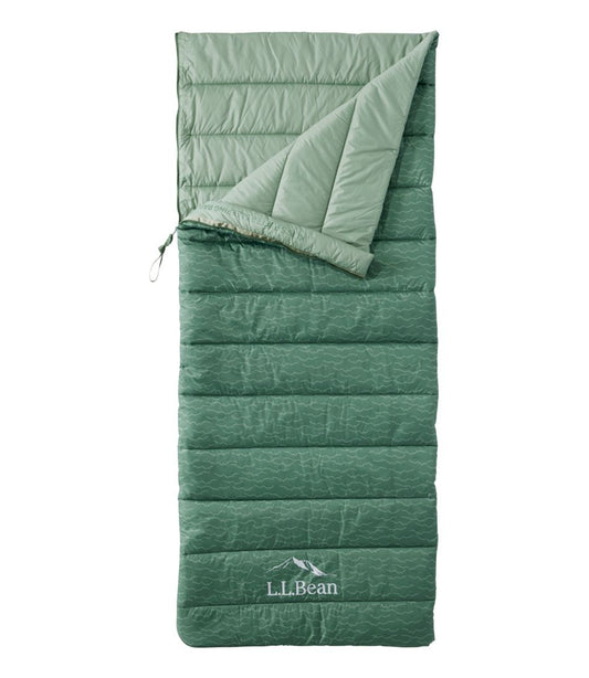 Kids' Puffer Sleeping Bag, 40° Print / L.L.Bean
