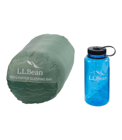 Kids' Puffer Sleeping Bag, 40° Print / L.L.Bean