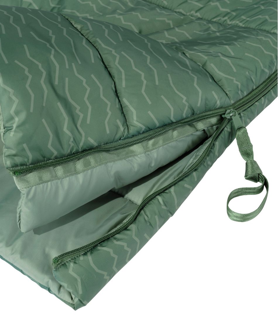 Kids' Puffer Sleeping Bag, 40° Print / L.L.Bean