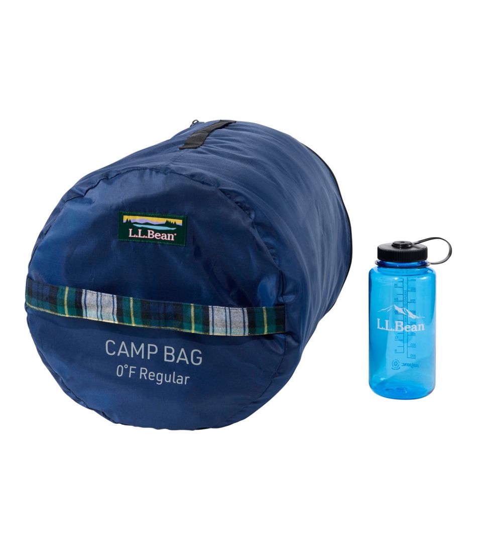 Flannel Lined Camp Sleeping Bag, 0° / L.L.Bean