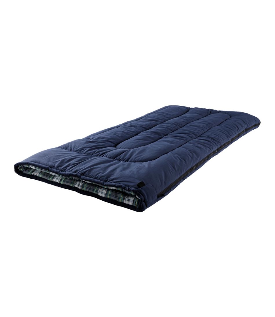 Flannel Lined Camp Sleeping Bag, 0° / L.L.Bean