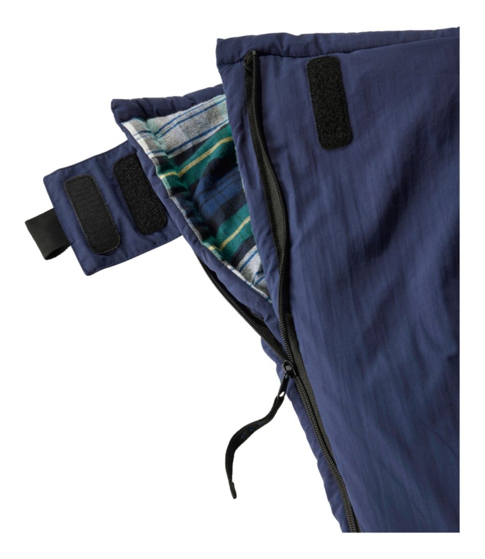 Flannel Lined Camp Sleeping Bag, 0° / L.L.Bean