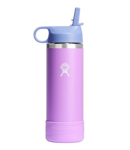 Kids' Hydro Flask Wide Mouth Straw Cap And Boot, 18 oz. / L.L.Bean