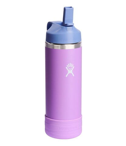 Kids' Hydro Flask Wide Mouth Straw Cap And Boot, 18 oz. / L.L.Bean