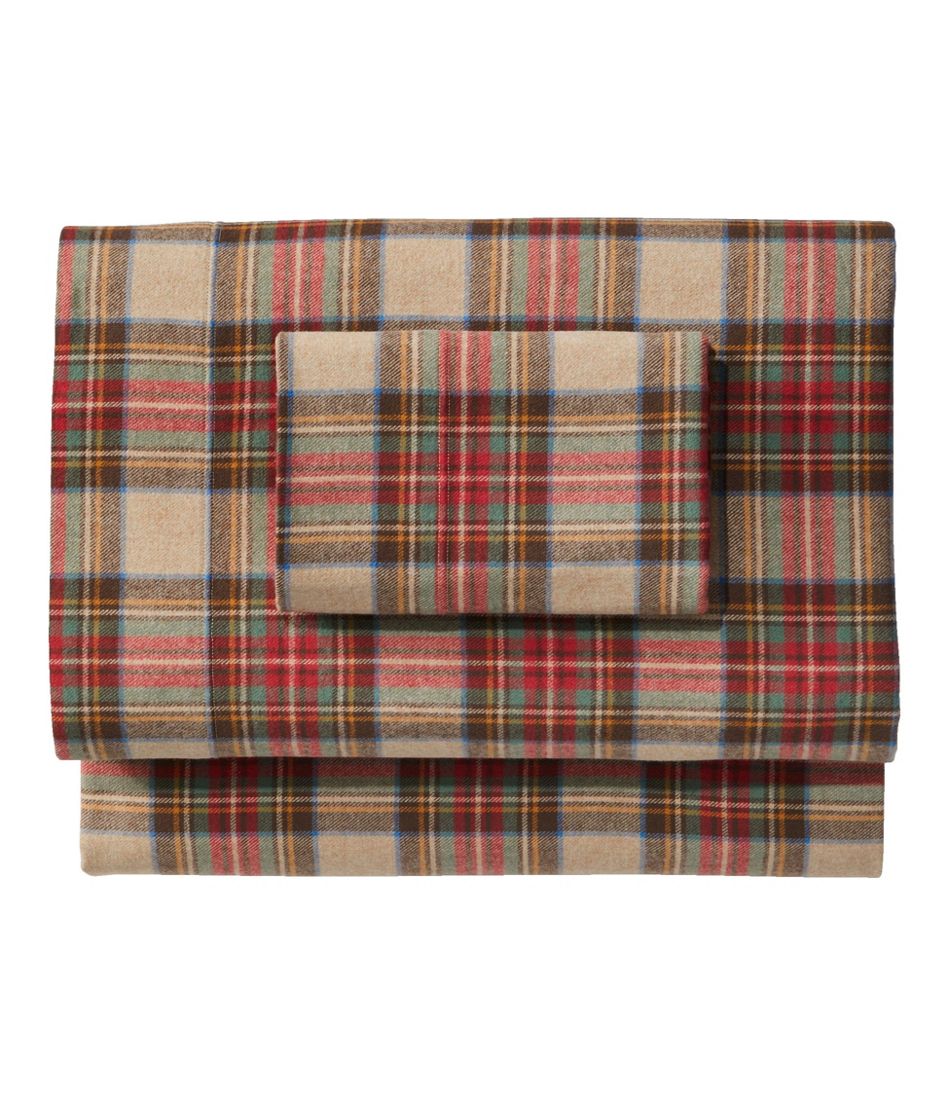 Heritage Chamois Flannel Sheet Collection, Plaid / L.L.Bean