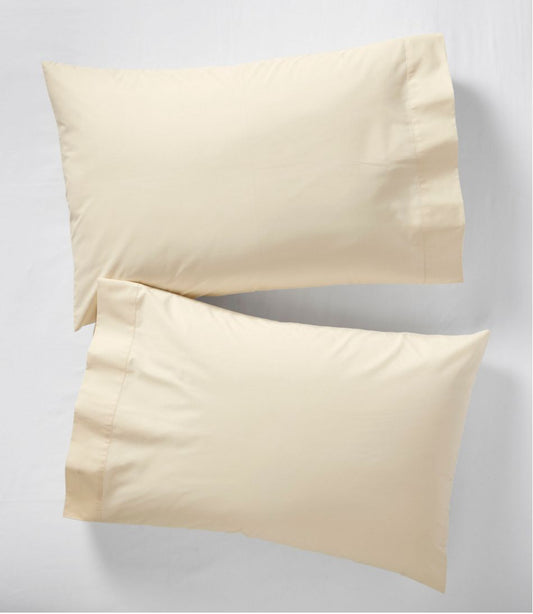 280-Thread-Count Pima Cotton Percale Pillowcases, Set of Two / L.L.Bean