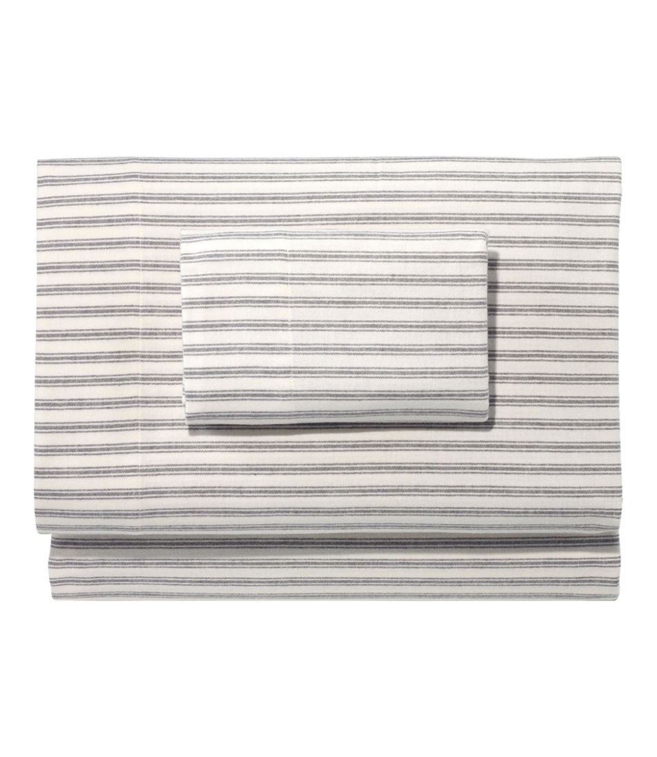 Ultrasoft Comfort Flannel Sheet Set, Stripe / L.L.Bean