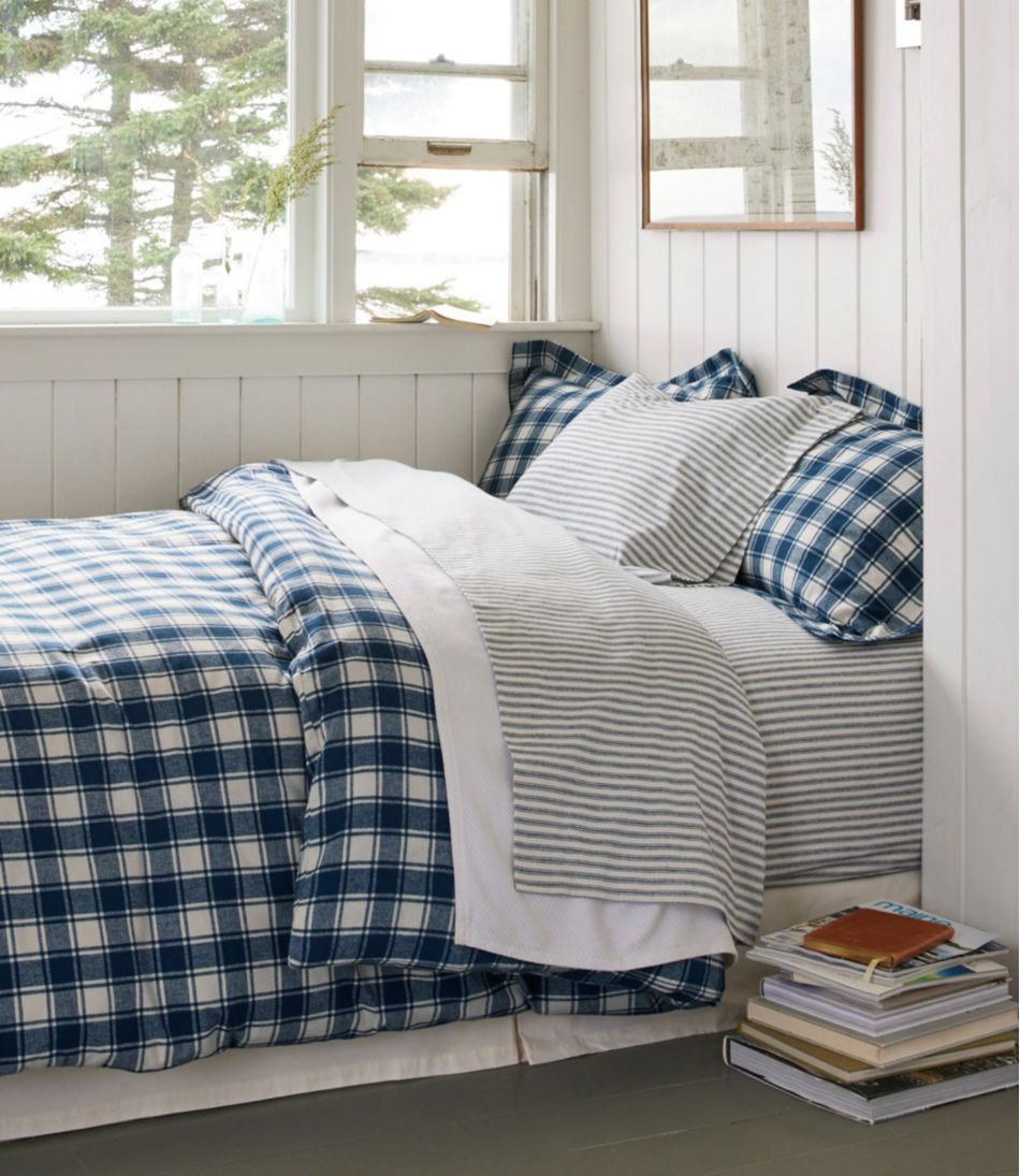Ultrasoft Comfort Flannel Sheet Set, Stripe / L.L.Bean