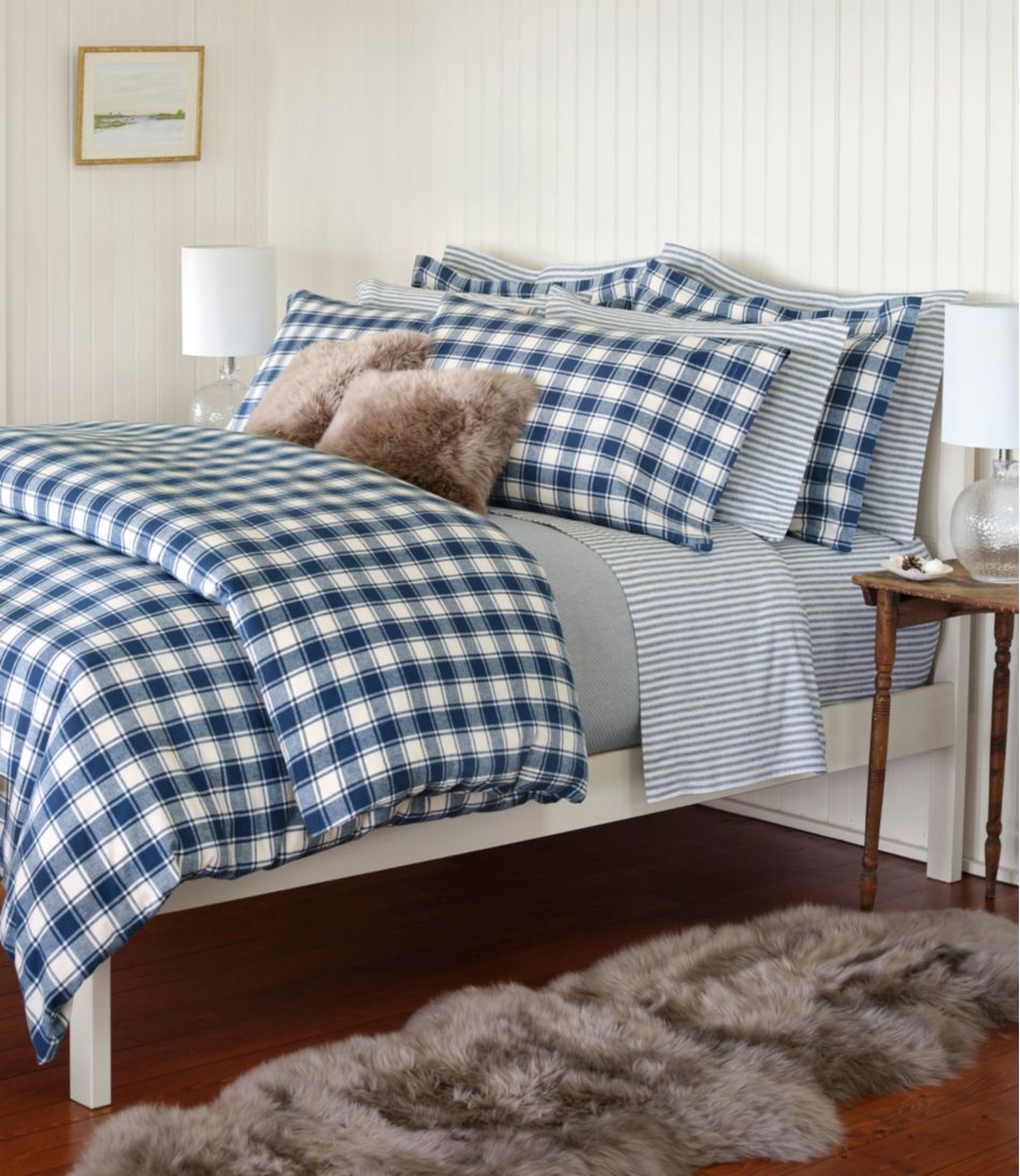 Ultrasoft Comfort Flannel Sheet Set, Stripe / L.L.Bean