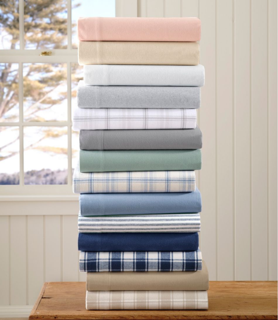 Ultrasoft Comfort Flannel Sheet Set, Stripe / L.L.Bean