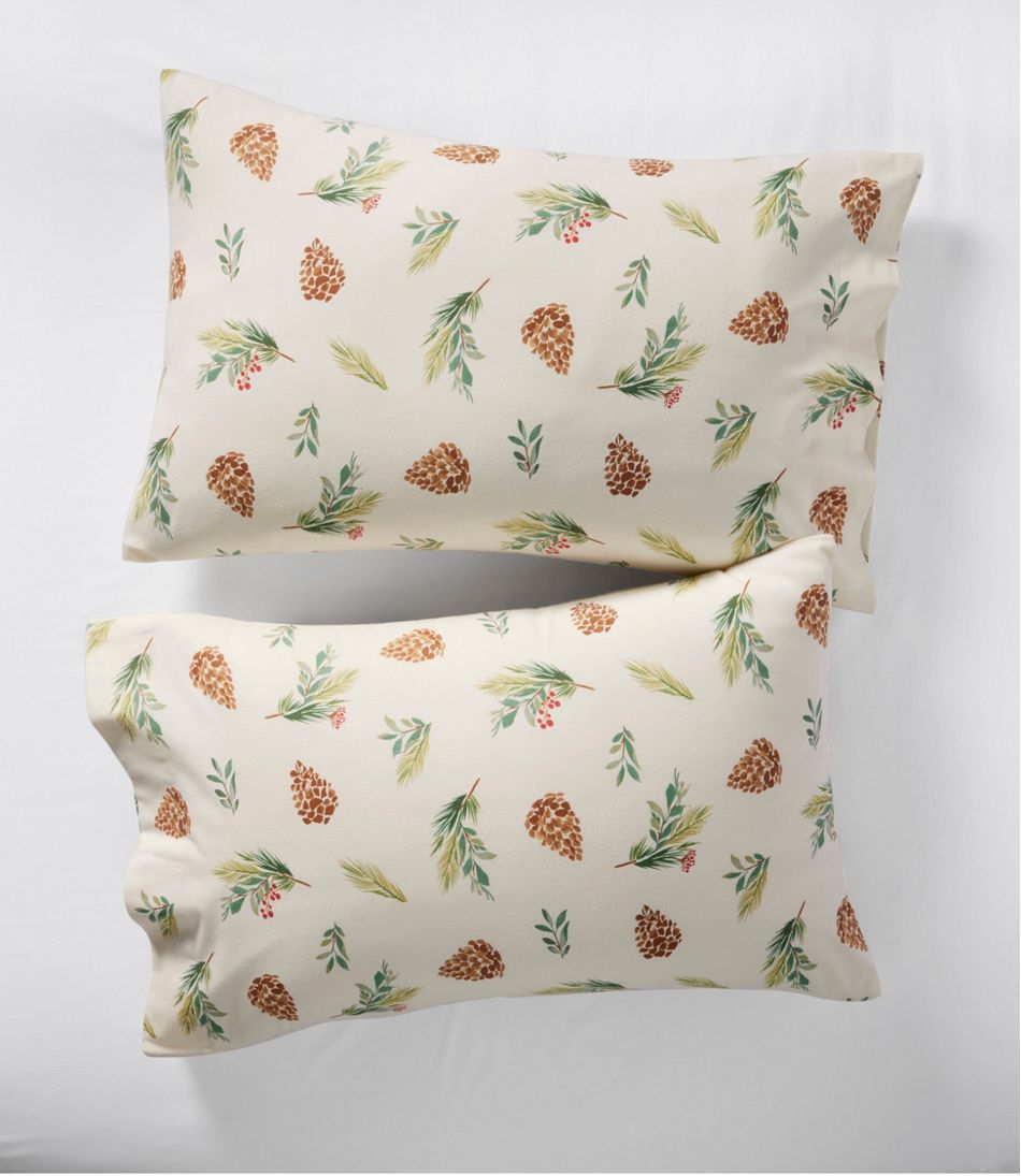 Evergreen Flannel Sheet Collection / L.L.Bean
