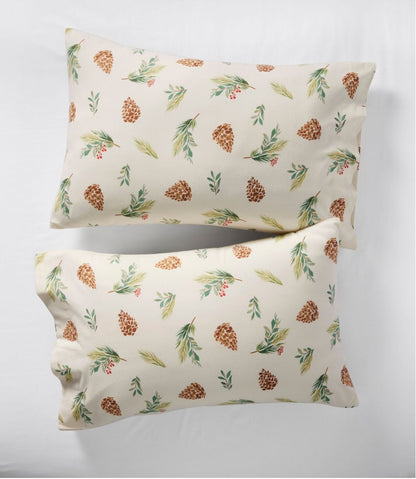 Evergreen Flannel Sheet Collection / L.L.Bean