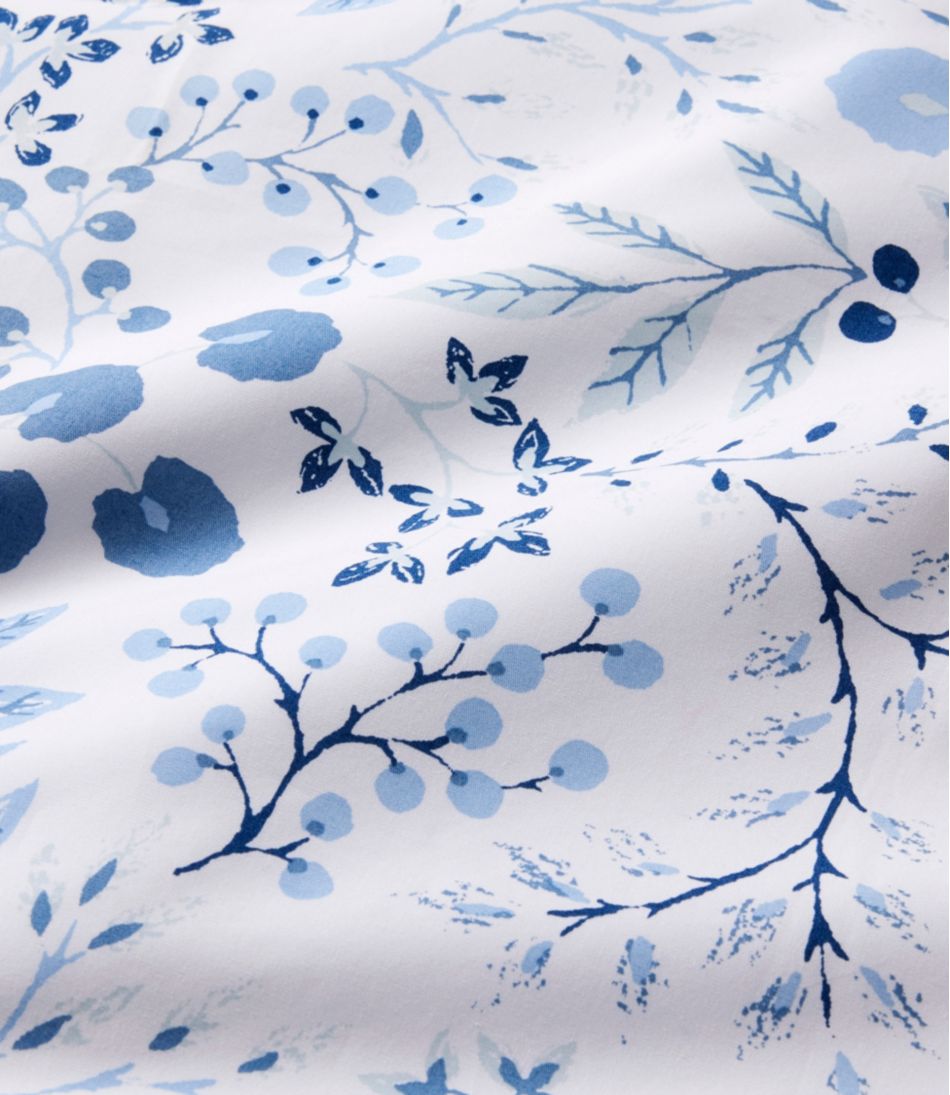 280-Thread-Count Pima Cotton Percale Sheet Set, Print / L.L.Bean