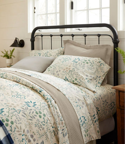 280-Thread-Count Pima Cotton Percale Sheet Set, Print / L.L.Bean