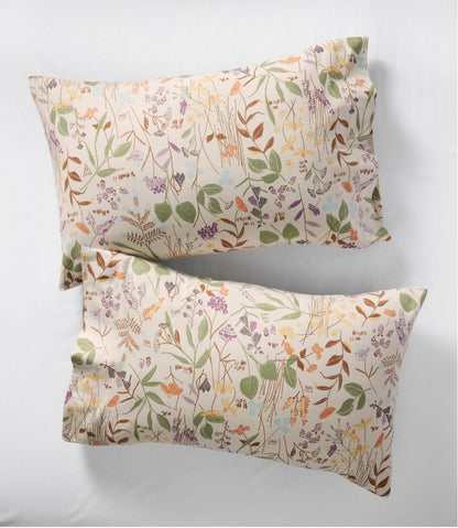 Birch Floral Flannel Sheet Collection / L.L.Bean