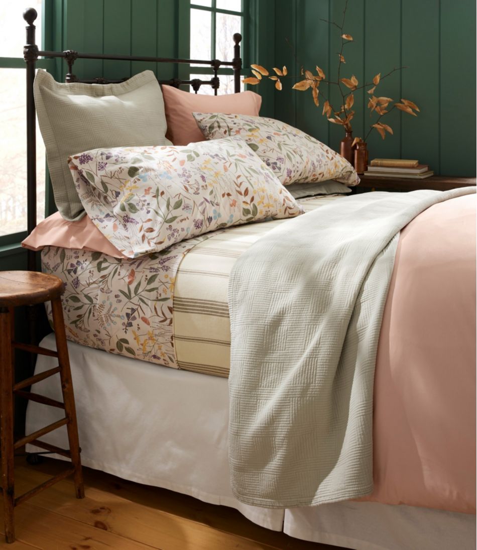 280-Thread-Count Pima Cotton Percale Comforter Cover Collection / L.L.Bean