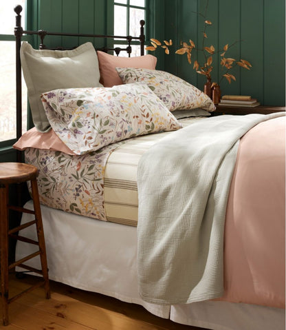 280-Thread-Count Pima Cotton Percale Comforter Cover Collection / L.L.Bean