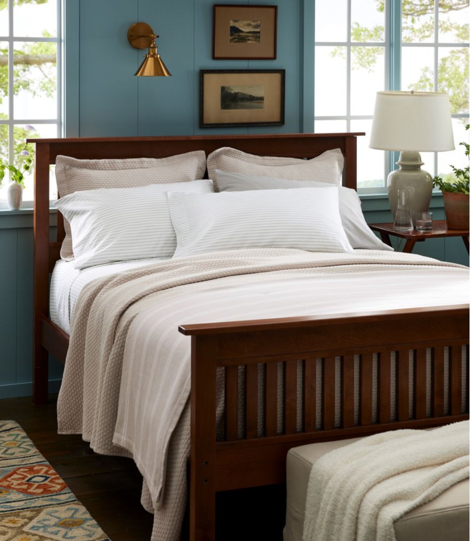 Premium Egyptian Percale Sheet Collection, Stripe / L.L.Bean
