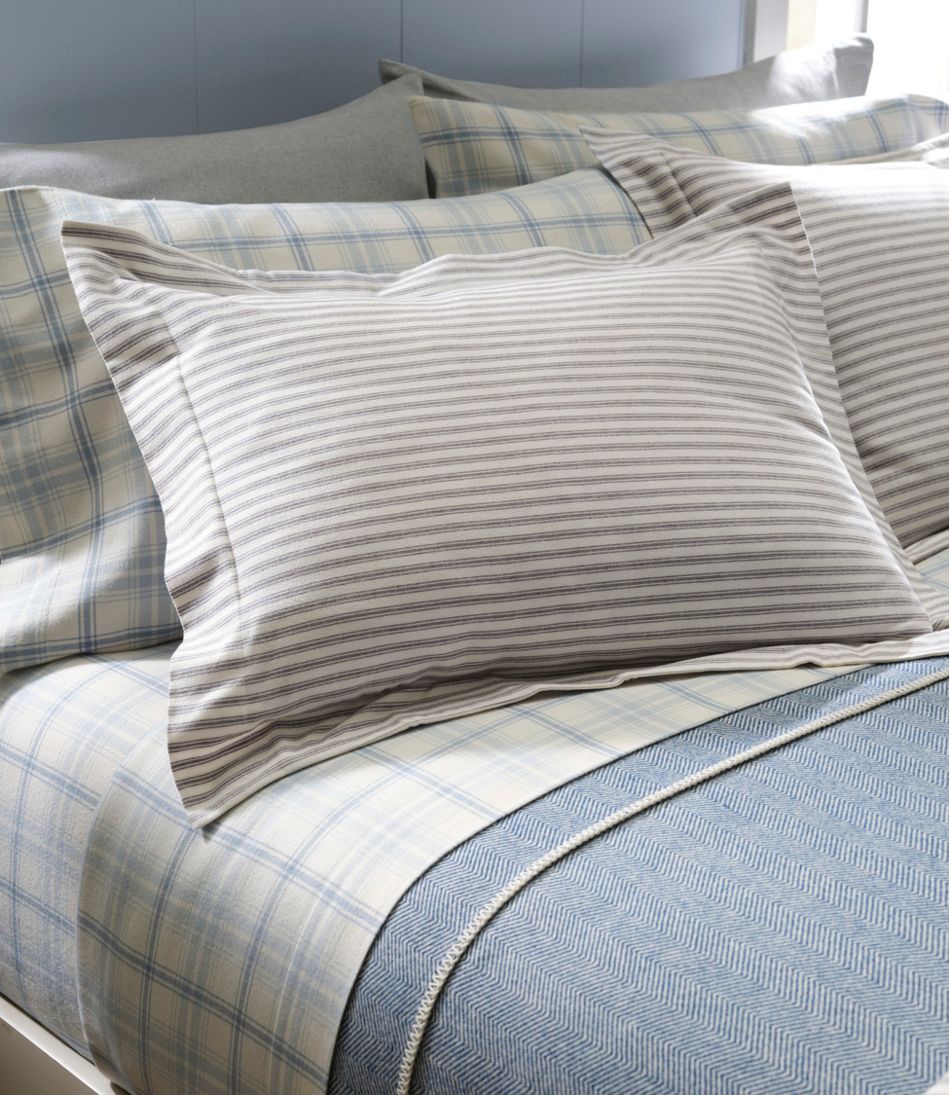 Ultrasoft Comfort Flannel Comforter Cover Collection, Stripe / L.L.Bean