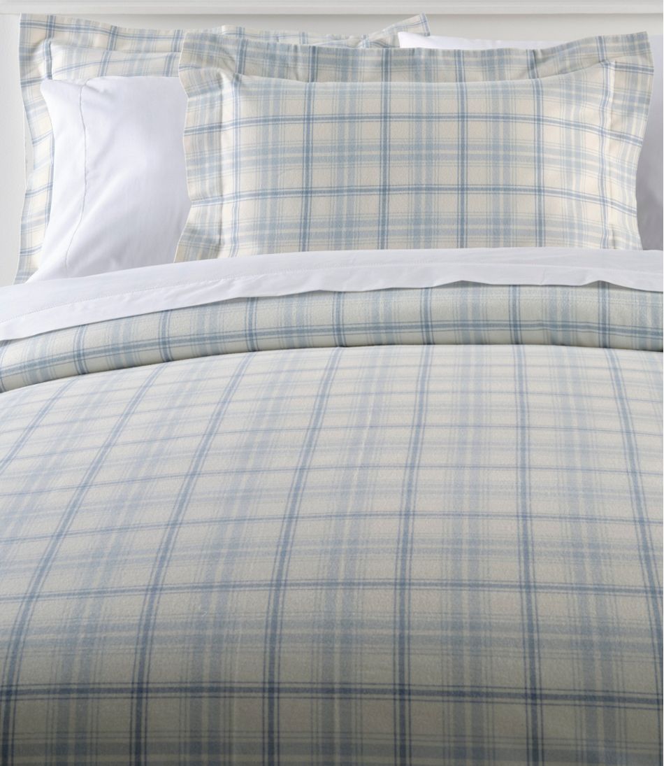 Ultrasoft Comfort Flannel Comforter Cover Collection, Plaid / L.L.Bean