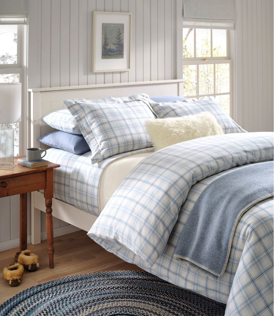 Ultrasoft Comfort Flannel Comforter Cover Collection, Plaid / L.L.Bean