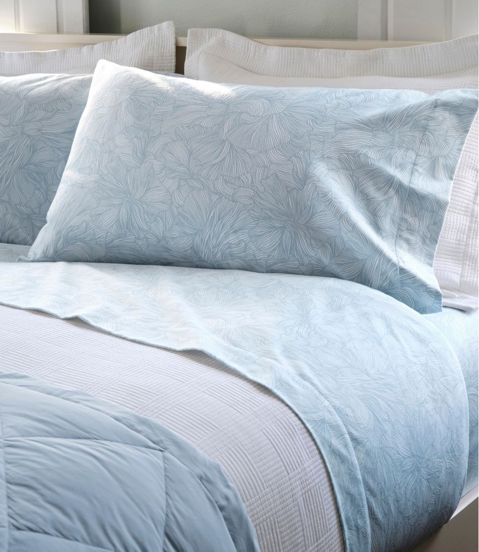 Premium Egyptian Flannel Sheet Collection, Print / L.L.Bean