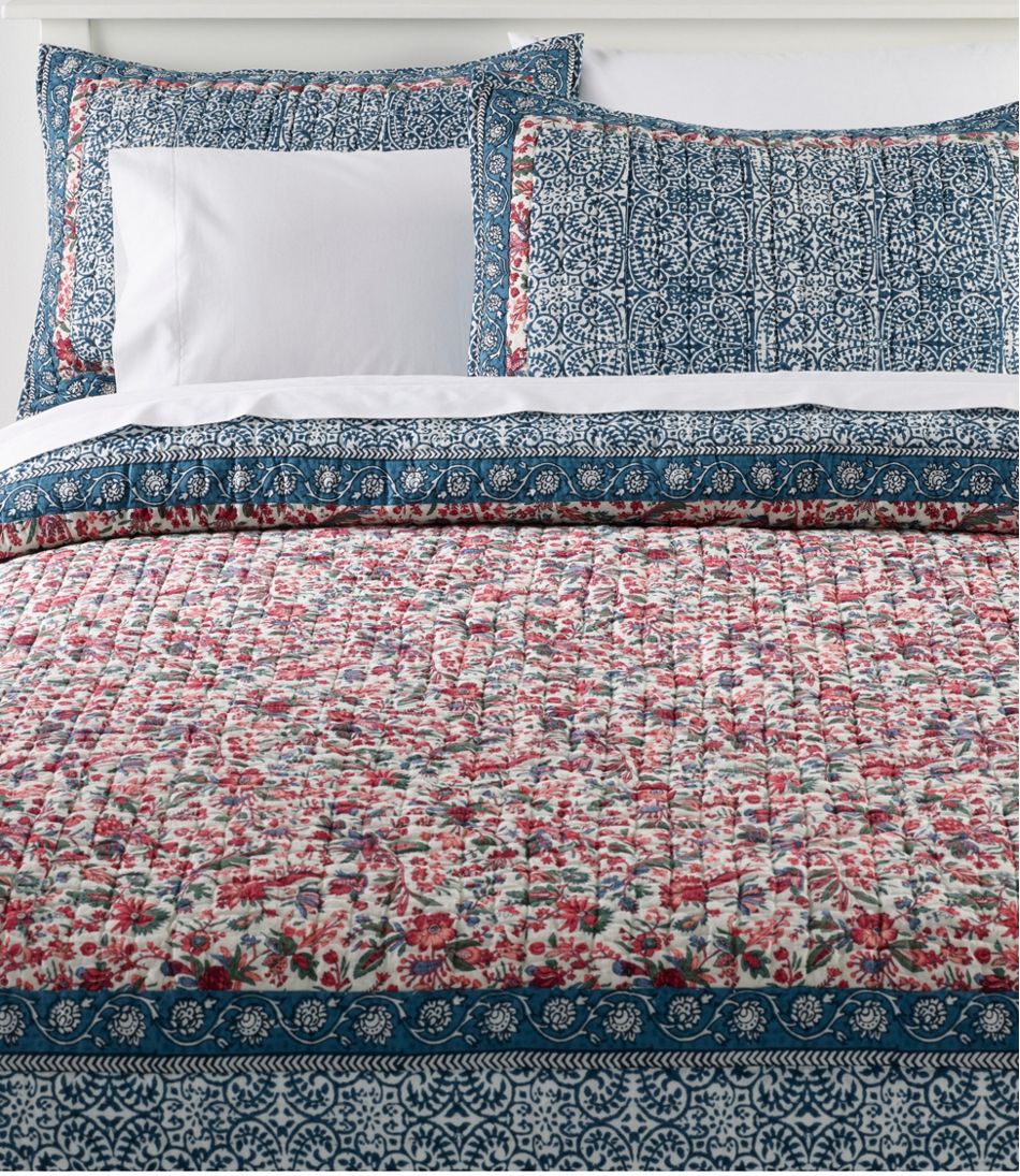 Border Floral Quilt Collection / L.L.Bean