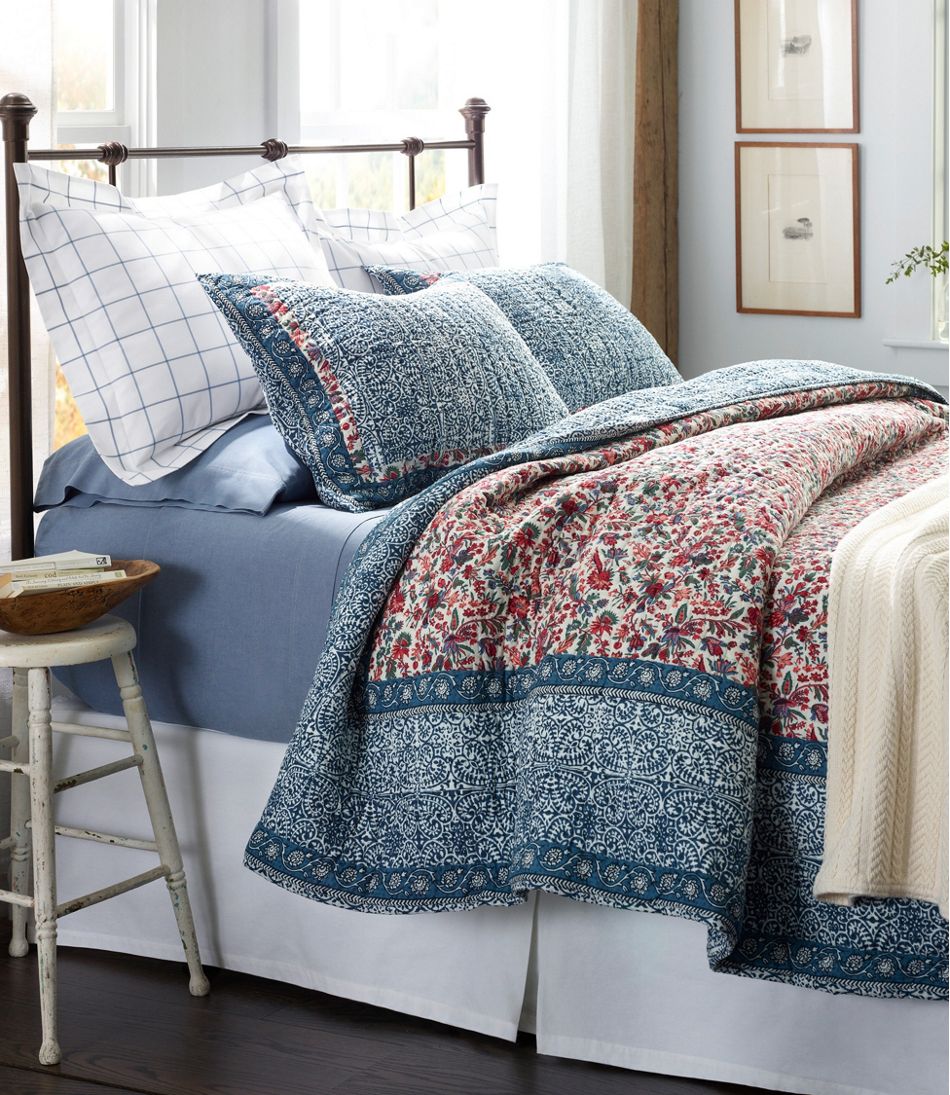 Border Floral Quilt Collection / L.L.Bean