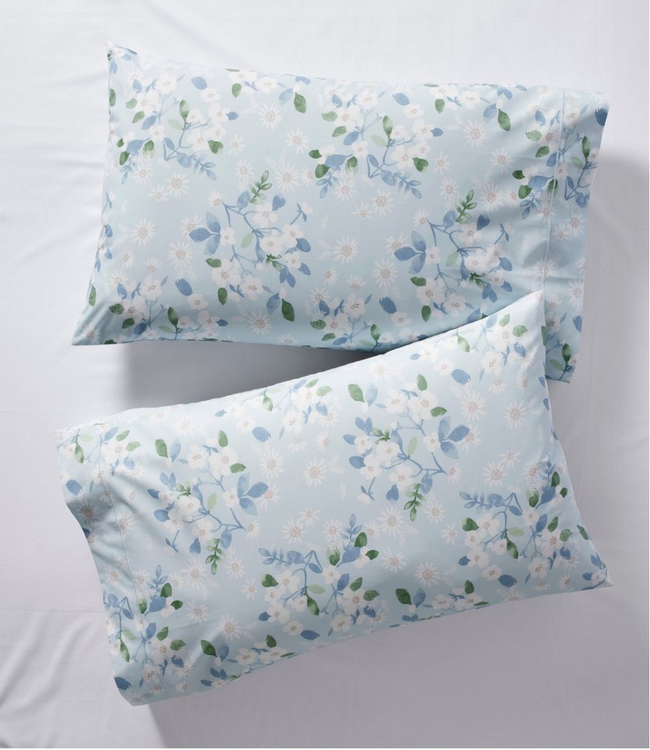 Premium Egyptian Percale Sheet Collection, Daisy / L.L.Bean
