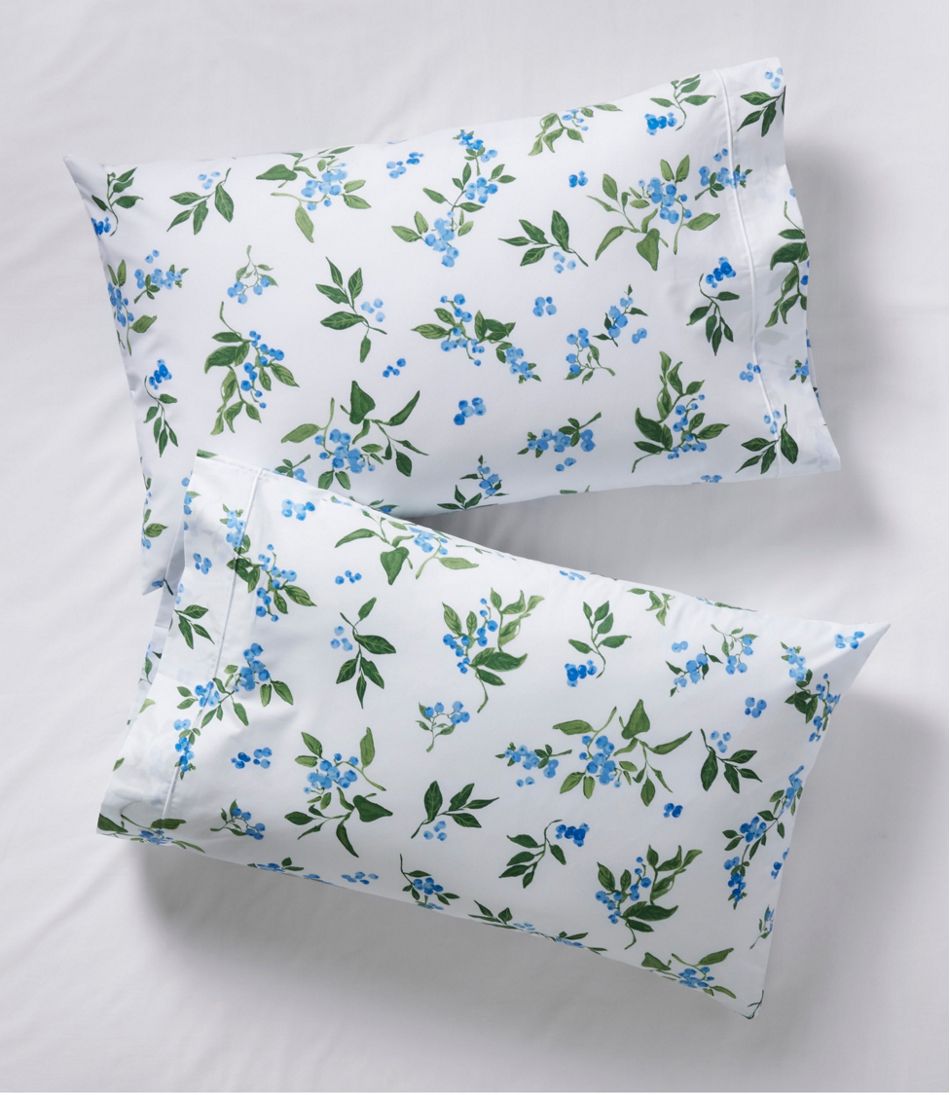 Jess Franks Blueberry Print Percale Sheet Set Collection / L.L.Bean