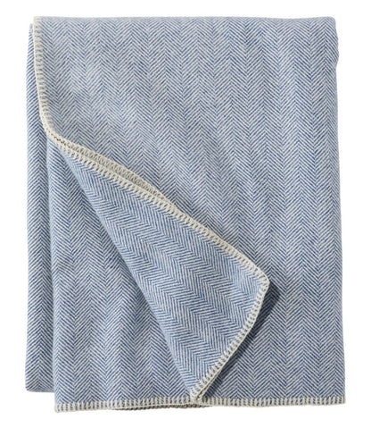 Washable Wool Blanket, Herringbone / L.L.Bean
