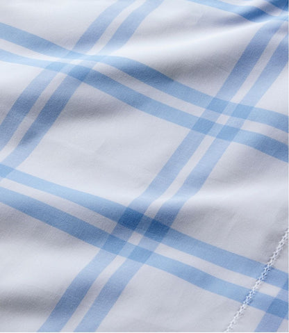 280-Thread-Count Pima Percale Sheet Collection, Windowpane / L.L.Bean