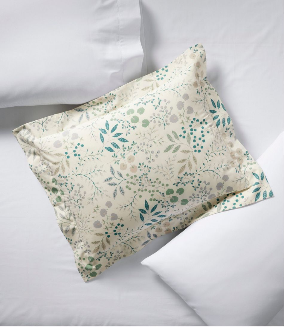 280-Thread-Count Pima Cotton Percale Comforter Cover Collection, Print / L.L.Bean