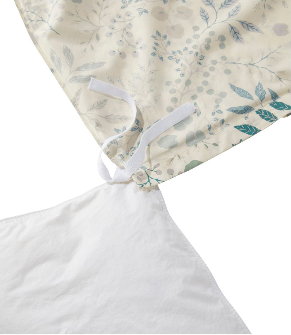 280-Thread-Count Pima Cotton Percale Comforter Cover Collection, Print / L.L.Bean
