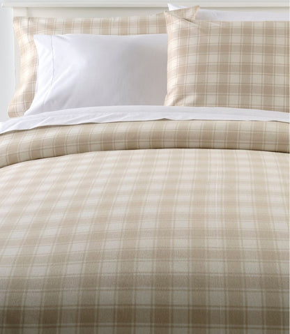Ultrasoft Comfort Flannel Comforter Cover Collection, Check / L.L.Bean
