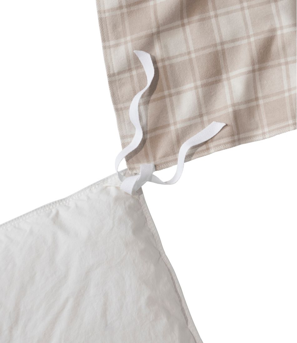 Ultrasoft Comfort Flannel Comforter Cover Collection, Check / L.L.Bean
