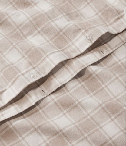 Ultrasoft Comfort Flannel Comforter Cover Collection, Check / L.L.Bean