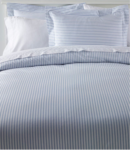 Premium Egyptian Percale Comforter Cover Collection, Stripe / L.L.Bean
