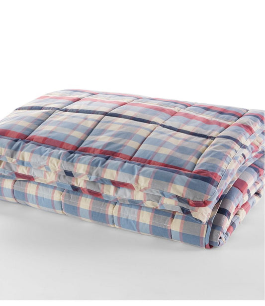 Ultrasoft Cotton Comforter, Plaid / L.L.Bean