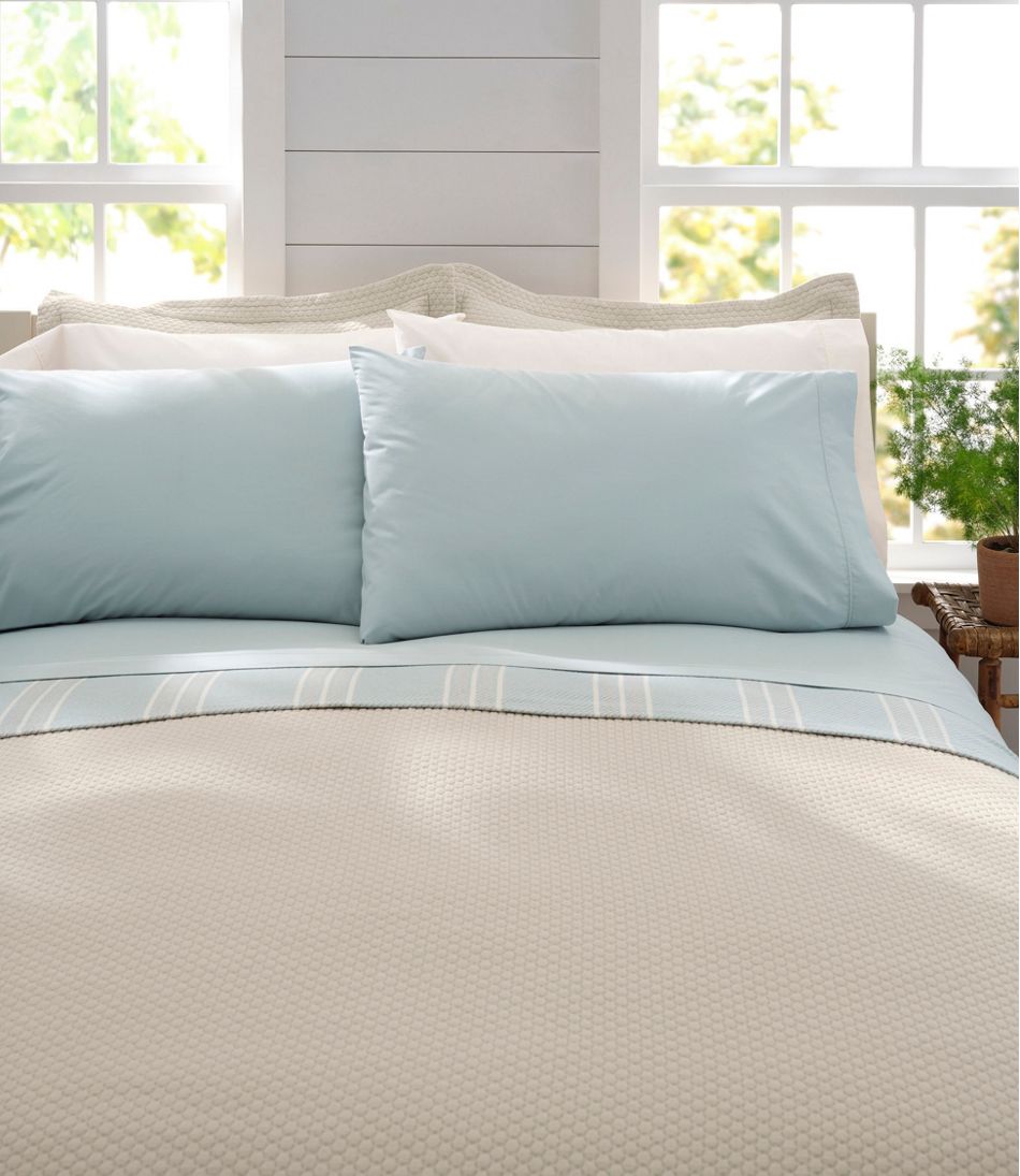 Sunwashed Percale Sheet Collection / L.L.Bean