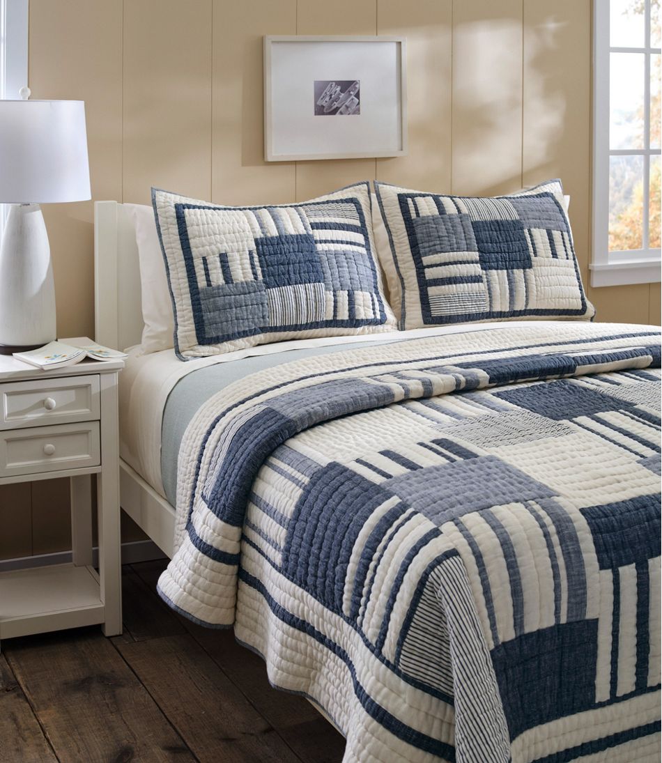 Striped Patchwork Quilt Collection / L.L.Bean