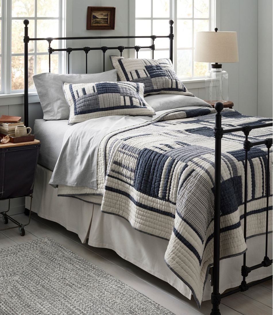 Striped Patchwork Quilt Collection / L.L.Bean