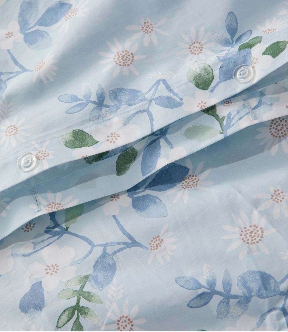 Premium Egyptian Percale Comforter Cover Collection, Daisy / L.L.Bean