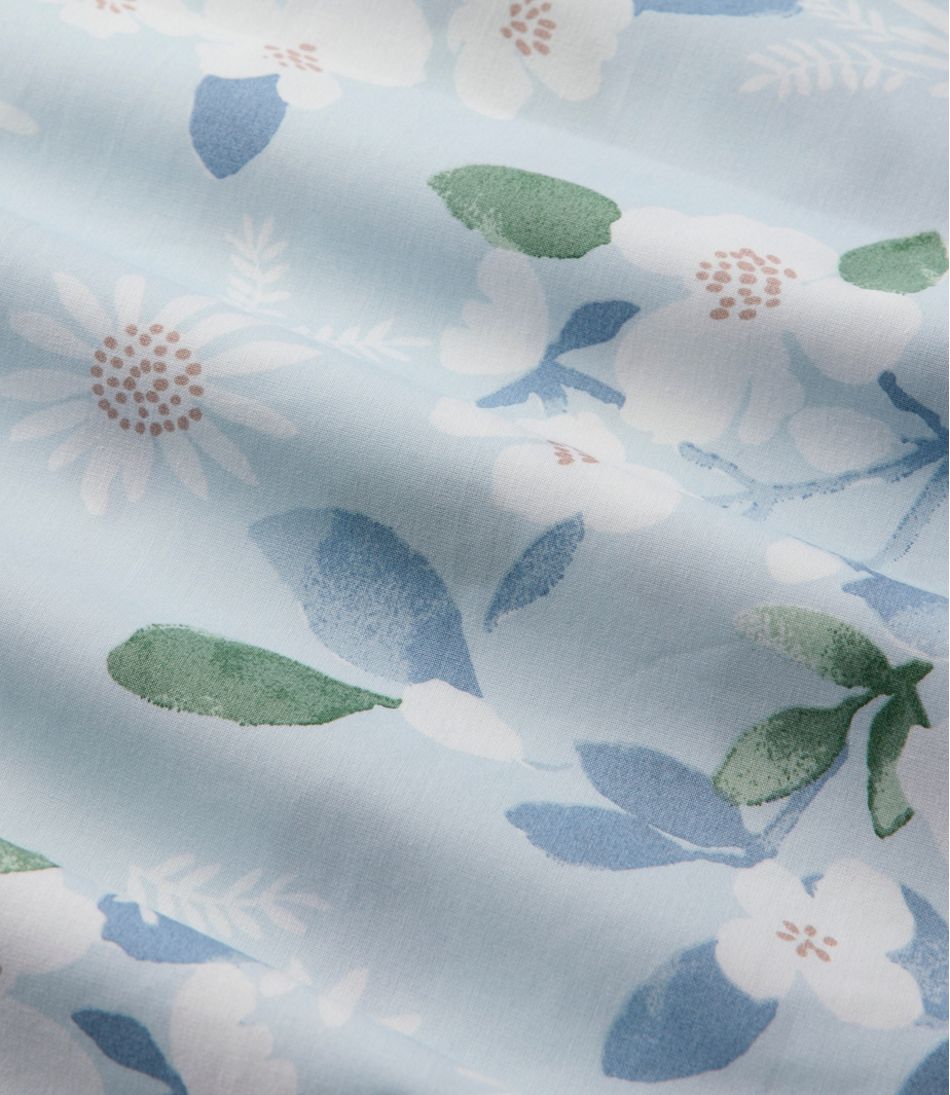Premium Egyptian Percale Comforter Cover Collection, Daisy / L.L.Bean