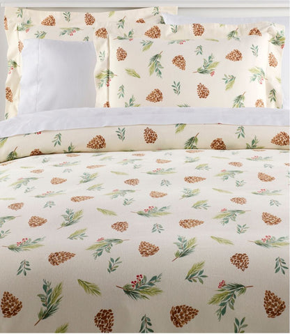 Evergreen Flannel Comforter Cover Collection / L.L.Bean