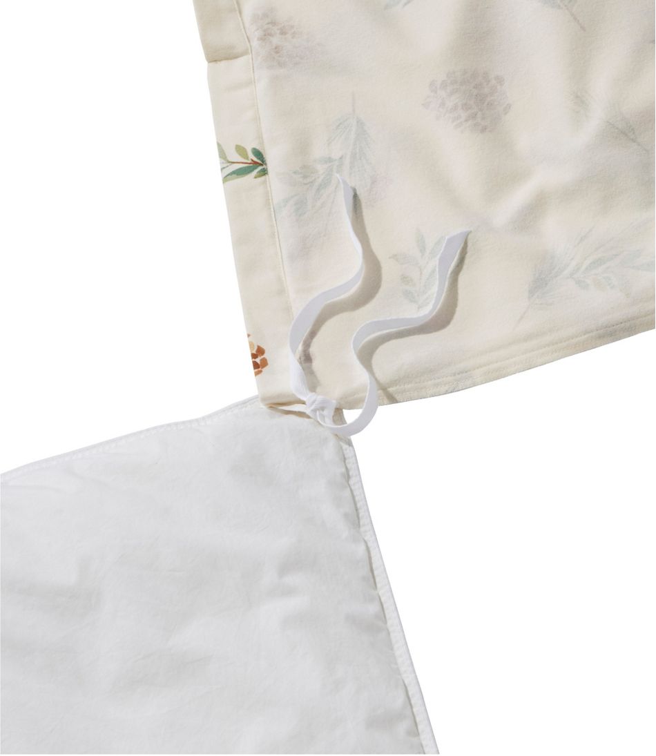 Evergreen Flannel Comforter Cover Collection / L.L.Bean