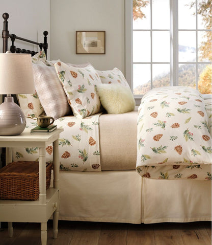 Evergreen Flannel Comforter Cover Collection / L.L.Bean