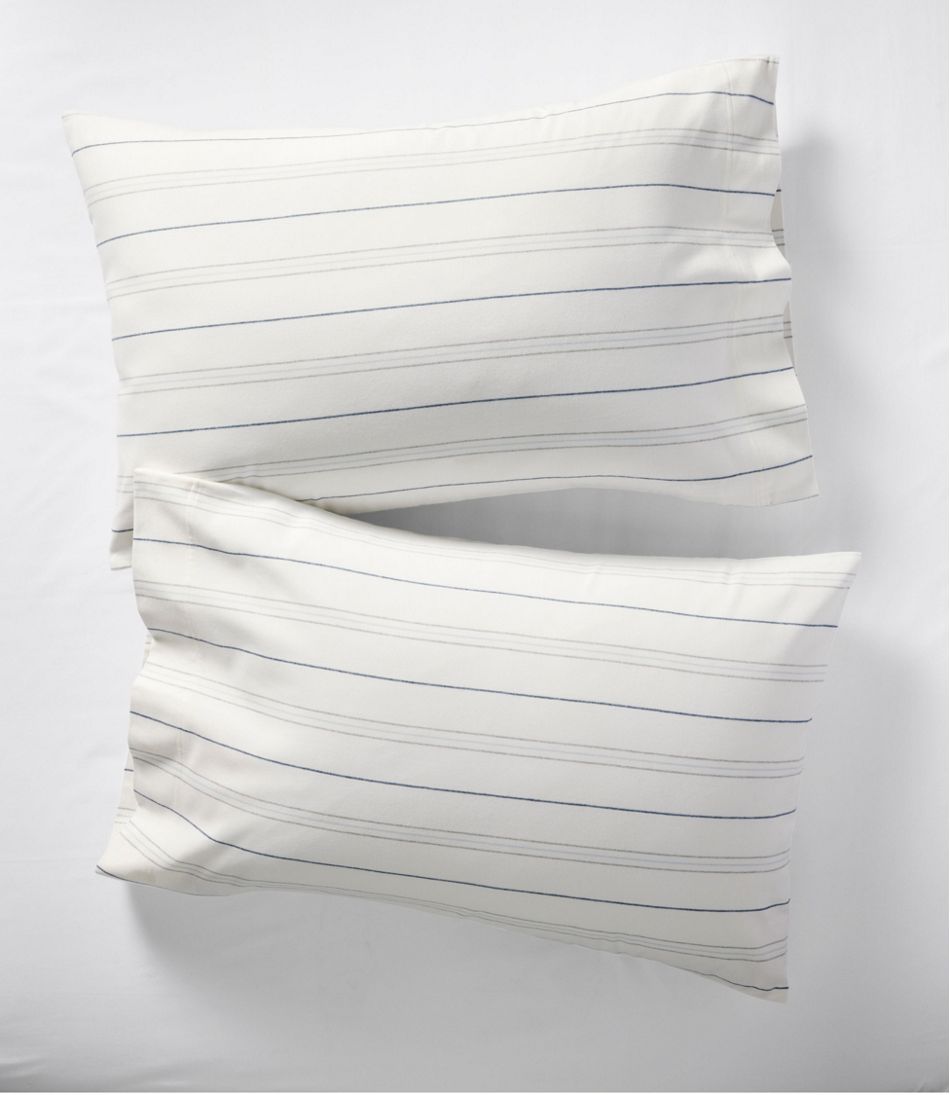 Organic Flannel Sheet Collection, Stripe / L.L.Bean
