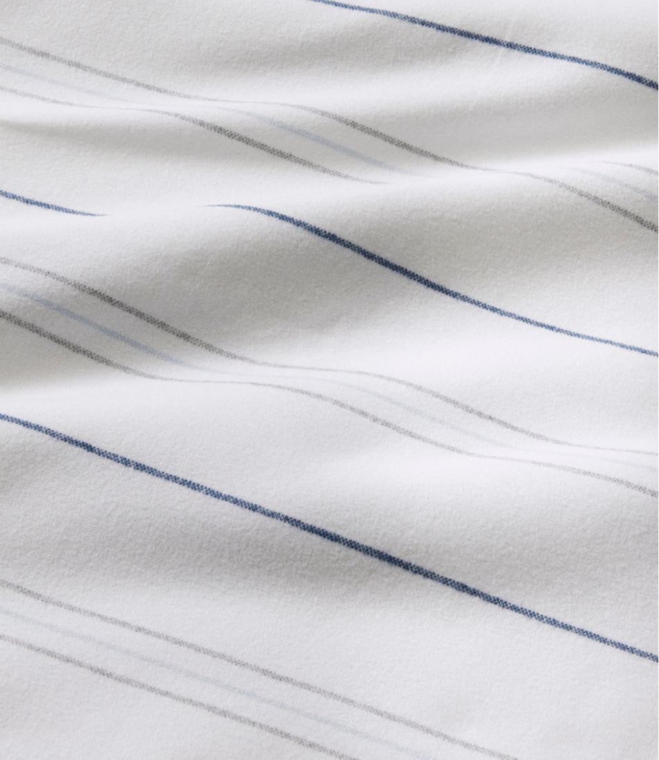 Organic Flannel Sheet Collection, Stripe / L.L.Bean